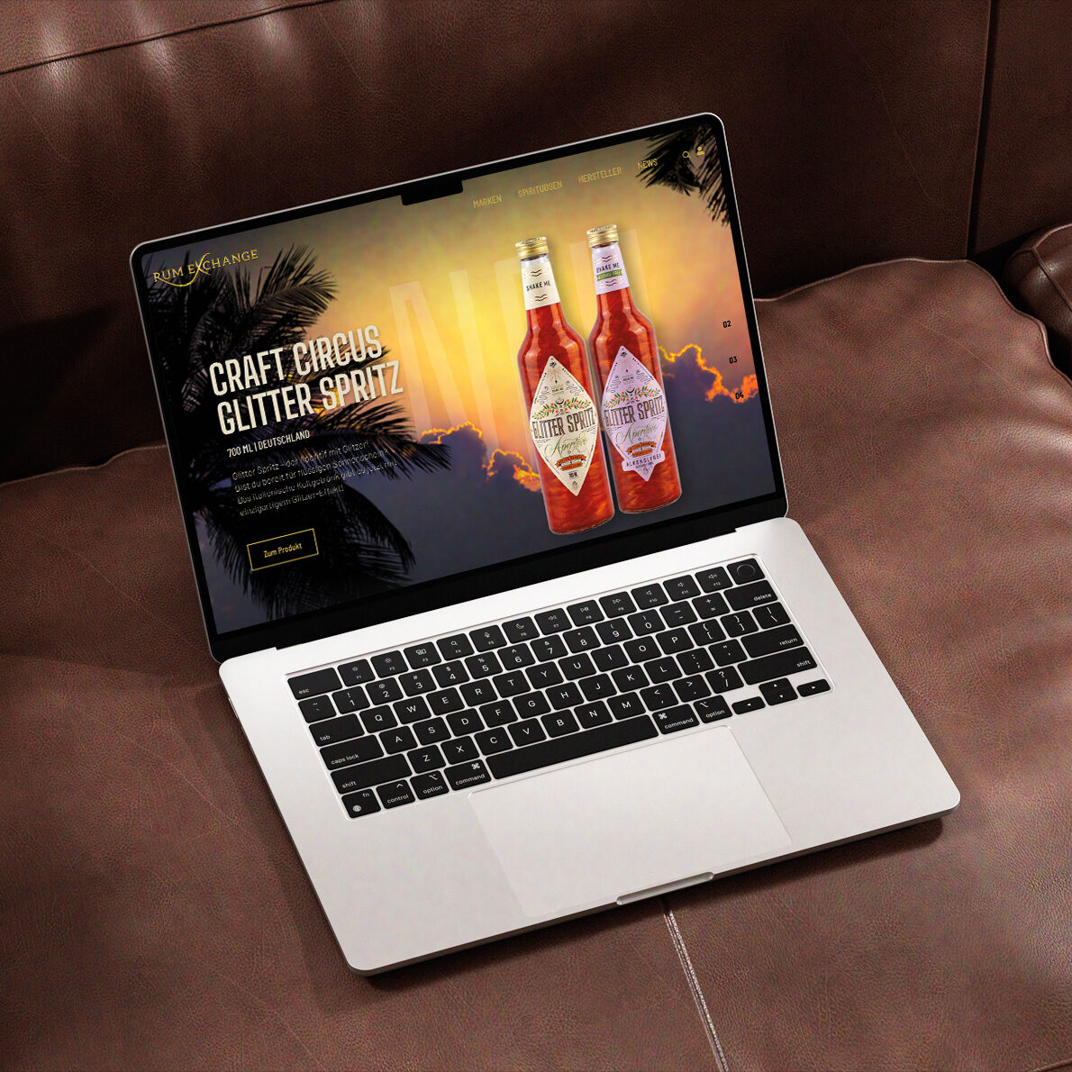 Laptop Mit Onlineshop Rum Exchange